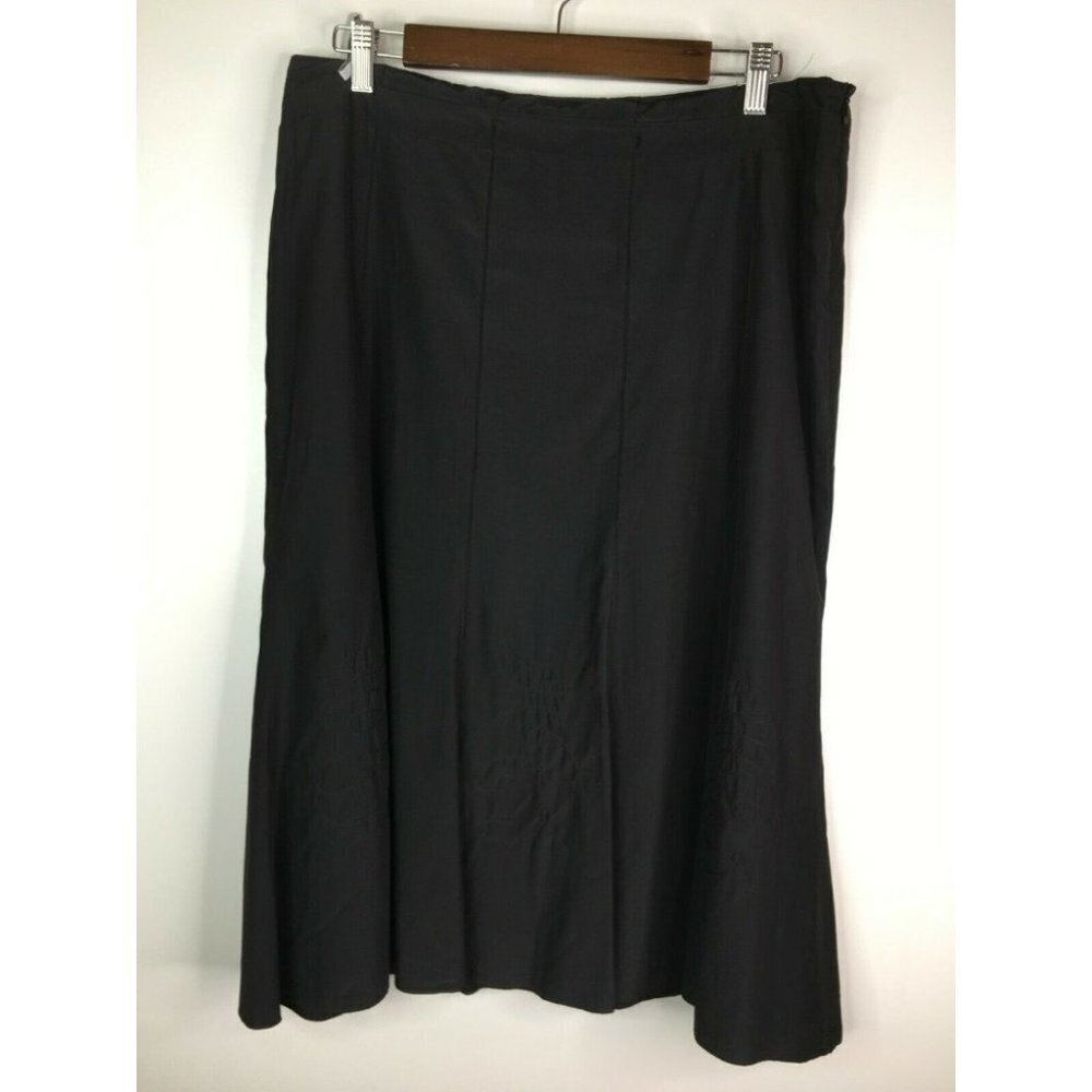 Gerry Weber Women's Sz 14 Skirt Black